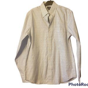 NWT J.Crew Re-Imagined Men’s Button Front Dress Shirt Size Medium
